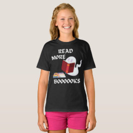 Meer boeken lezen Fun Halloween T-Shirt