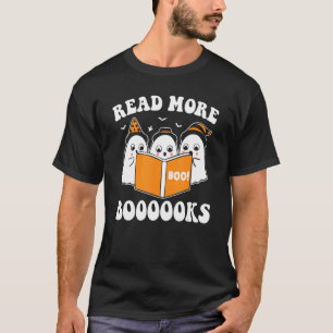 Meer boeken lezen Ghost lezen Meer boeken lezen H T-shirt