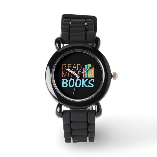 Meer Boeken Lezen Horloge (Voorkant)