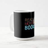 Meer Boeken Lezen Koffiemok (Voorkant links)