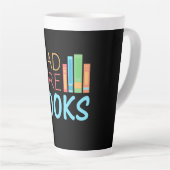 Meer Boeken Lezen Latte Mok (Rechterhoek)