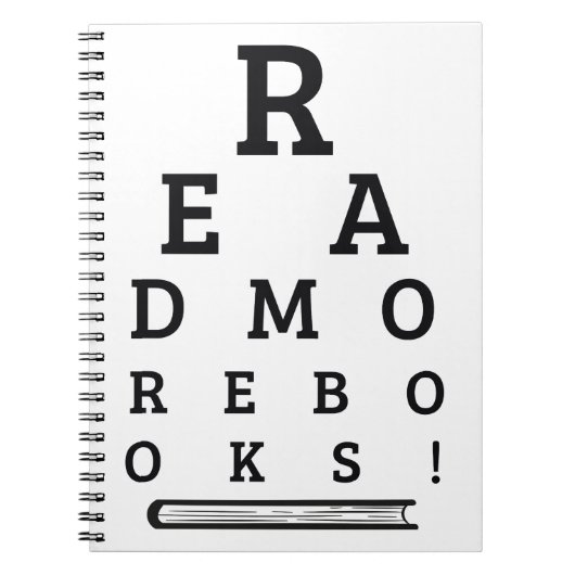Meer boeken lezen notitieboek (Voorkant)