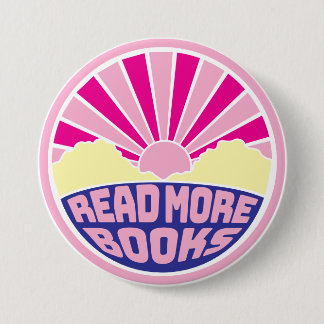 Meer Boeken Lezen Ronde Button 7,6 Cm