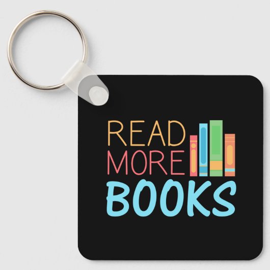 Meer Boeken Lezen Sleutelhanger (Voorkant)