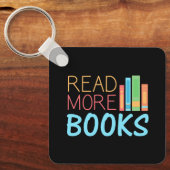 Meer Boeken Lezen Sleutelhanger (Voorkant)