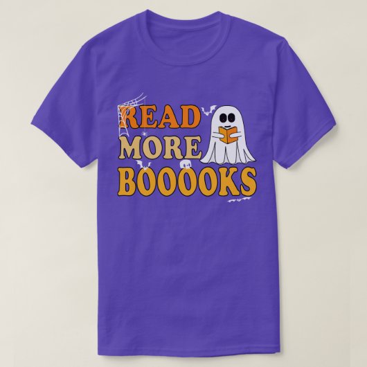 Meer boeken lezen t-shirt (Design voorkant)