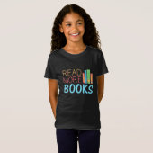 Meer Boeken Lezen T-shirt (Voorkant volledig)