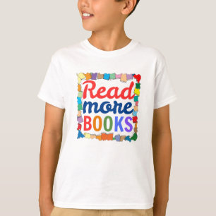 Meer Boeken Lezen T-shirt