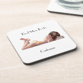 Meer boeken lezen Thunder_Cove Bier Onderzetter (Linkerzijde)