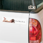 Meer boeken lezen Thunder_Cove Bumpersticker (Op Truck)