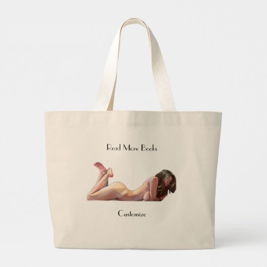 Meer boeken lezen Thunder_Cove Grote Tote Bag (Achterkant)