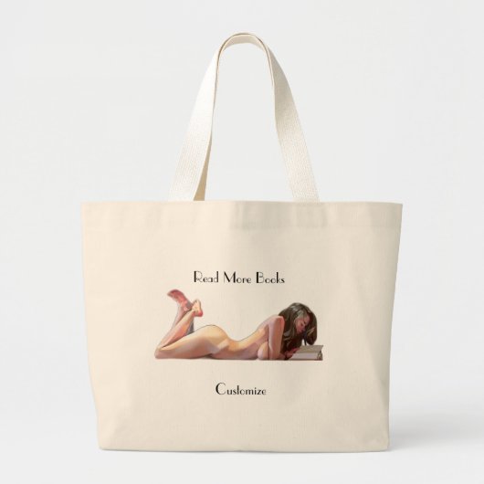 Meer boeken lezen Thunder_Cove Grote Tote Bag (Voorkant)