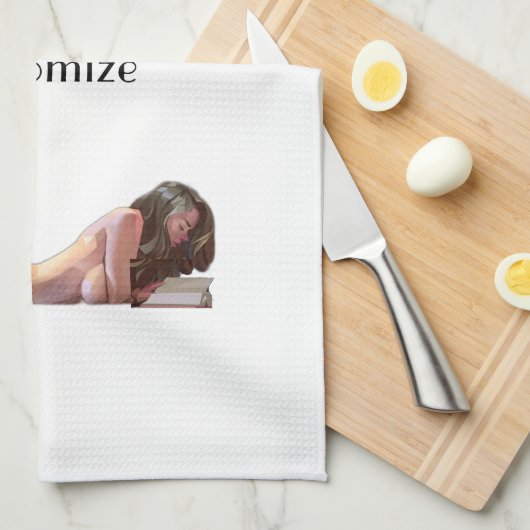 Meer boeken lezen Thunder_Cove Theedoek (Quarter Fold)