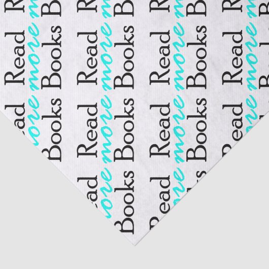 Meer boeken lezen tissuepapier (Detail)