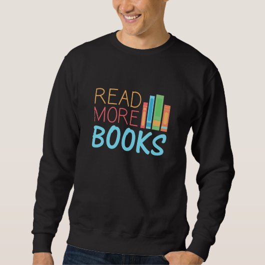 Meer Boeken Lezen Trui (Voorkant)