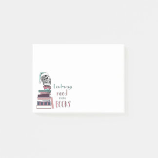 Meer boeken nodig om opmerkingen te plaatsen post-it® notes