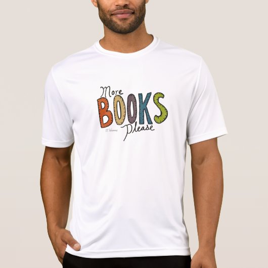 Meer boeken t-shirt (Voorkant)