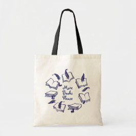 Meer boeken tote bag