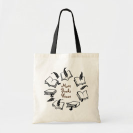 Meer boeken tote bag