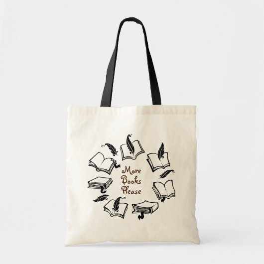 Meer boeken tote bag (Voorkant)
