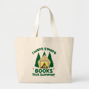 Meer boeken voor het zomerlezenseizoen grote tote bag
