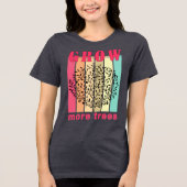 meer bomen laten groeien Tri-Blend shirt (Voorkant)