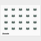 Meer bomen minder WiFi Eco Sticker (Vel)