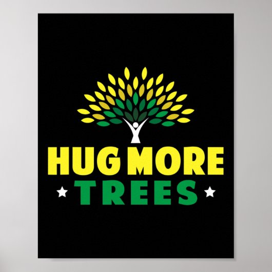 Meer bomen op aarde - Dag van de Aarde Poster (Voorkant)