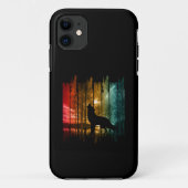 MEER BOMEN WOLF HUILEN Case-Mate iPhone CASE (Achterkant)
