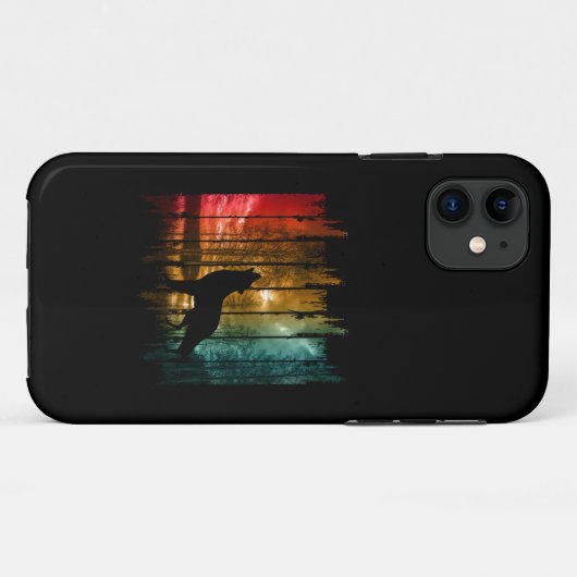 MEER BOMEN WOLF HUILEN Case-Mate iPhone CASE (Achterkant (horizontaal))