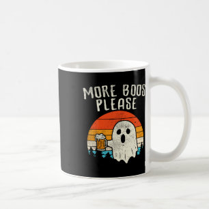 Meer Boos alsjeblieft Ghost Beer Retro Halloween D Koffiemok