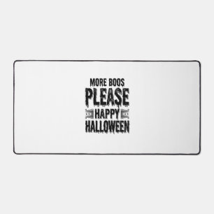 Meer Boos Alsjeblieft Vintage Halloween Typografie Bureaumat