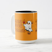 Meer Boos T-shirt Tweekleurige Koffiemok (Voorkant links)