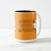 Meer Boos T-shirt Tweekleurige Koffiemok (Voorkant rechts)