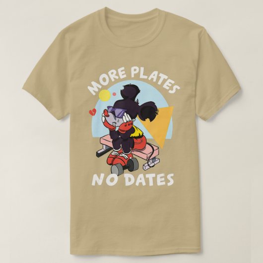 Meer Borden niet Dates Gewichtstofinstallatie G T-shirt (Design voorkant)