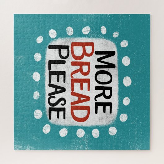 Meer brood alsjeblieft Jigsaw puzzel (Horizontaal)