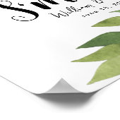 meer bruiloft of feest in groenland poster (Hoek)