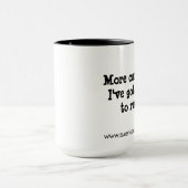 Meer cafeïne. mok (Midden)