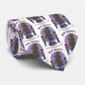 Meer Cat Christmas Stropdas (Opgerold)