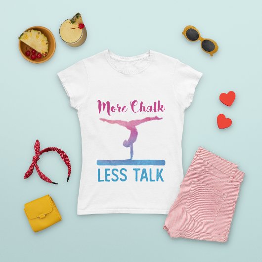 Meer chalk MinTalk Cute Gymnastics T-shirt