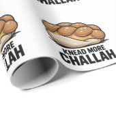 Meer Challah Joods Jodendom Kneed Bakken Cadeaupapier (Rol Hoek)