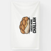 Meer Challah Joods Jodendom Kneed Bakken Spandoek (Verticaal)