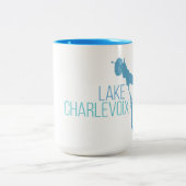 Meer Charlevoix Tweekleurige Koffiemok (Center)