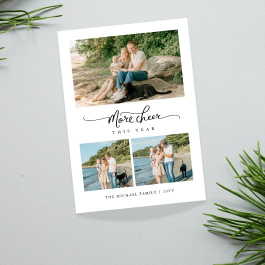 Meer Cheer dit jaar Modern Family 3 Foto Feestdagenkaart