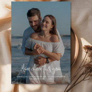 Meer Cheer dit jaar Paar Kerst Kaart – Roman