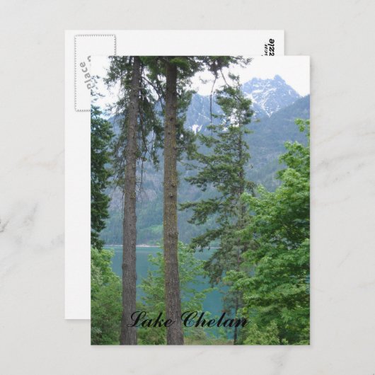 Meer Chelan Briefkaart (Voorkant / Achterkant)