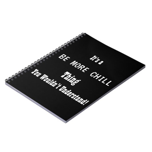 Meer chill Journal Notitieboek (Linkerzijde)