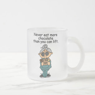 Meer chocolade-Humor Matglas Koffiemok