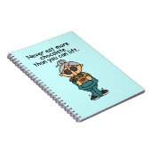 Meer chocolade-Humor Notitieboek (Rechterzijde)