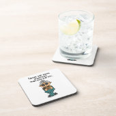 Meer chocolade-Humor Onderzetter (Rechterzijde)